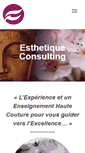 Mobile Screenshot of esthetique-consulting.com